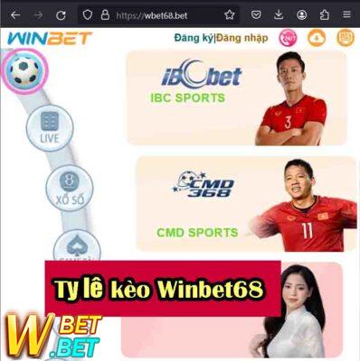 tỷ lệ kèo winbet68